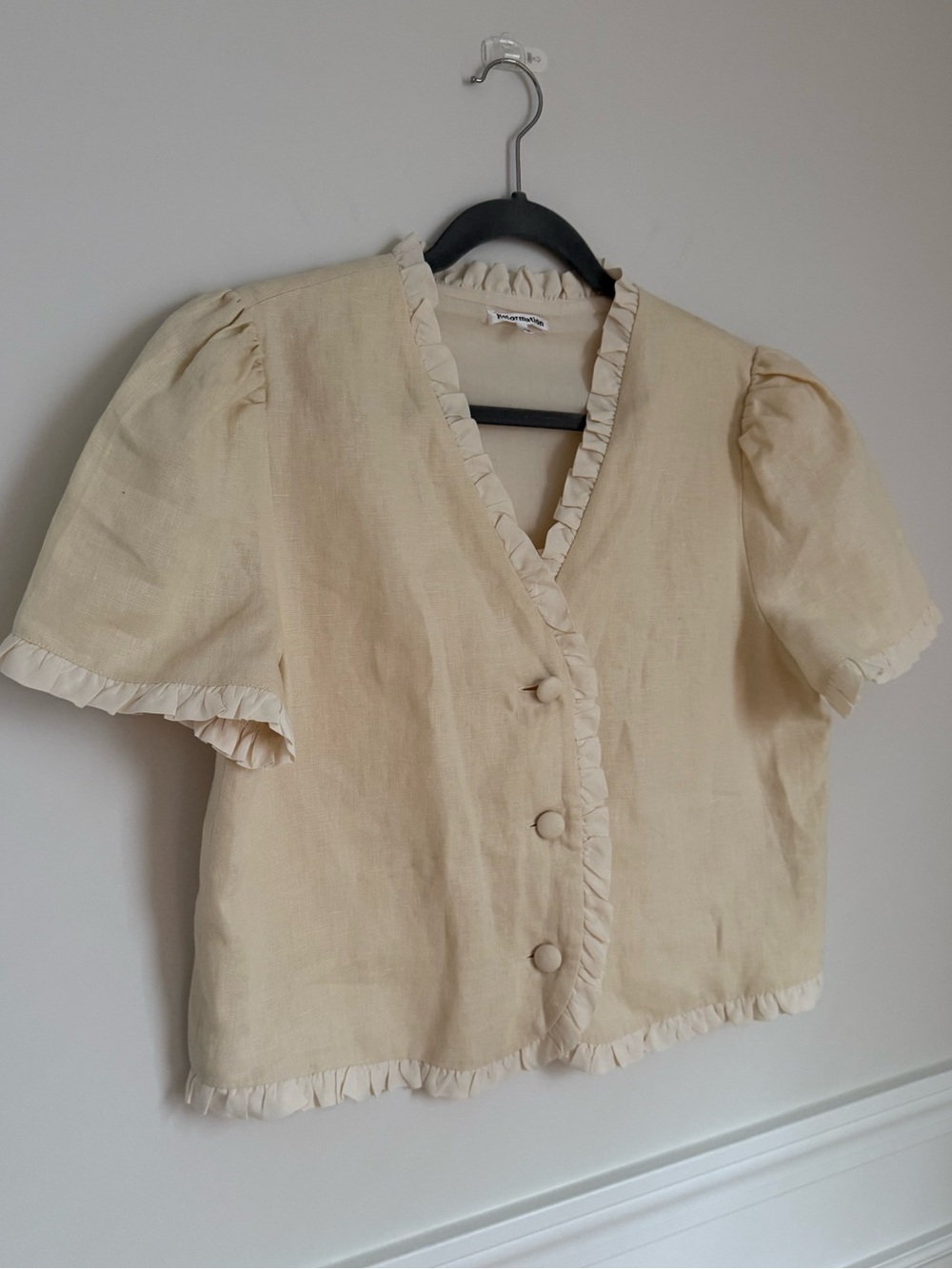Reformation Bess Linen Top - Picture 3 of 10